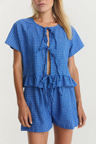 Robin Shorts - Cerulean Hemp image 6