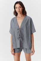 Lois Tie Top - Hemp image 1