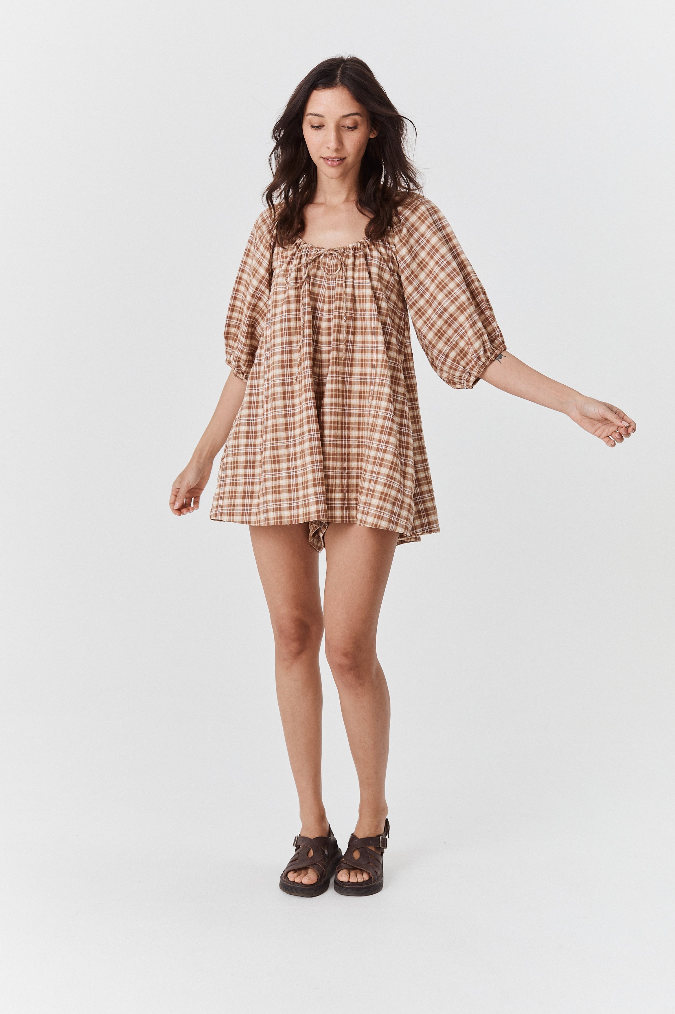 Hugo Playsuit - Plaid image 7