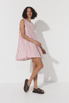 Classic Shift Dress - Stipe Hemp image 2