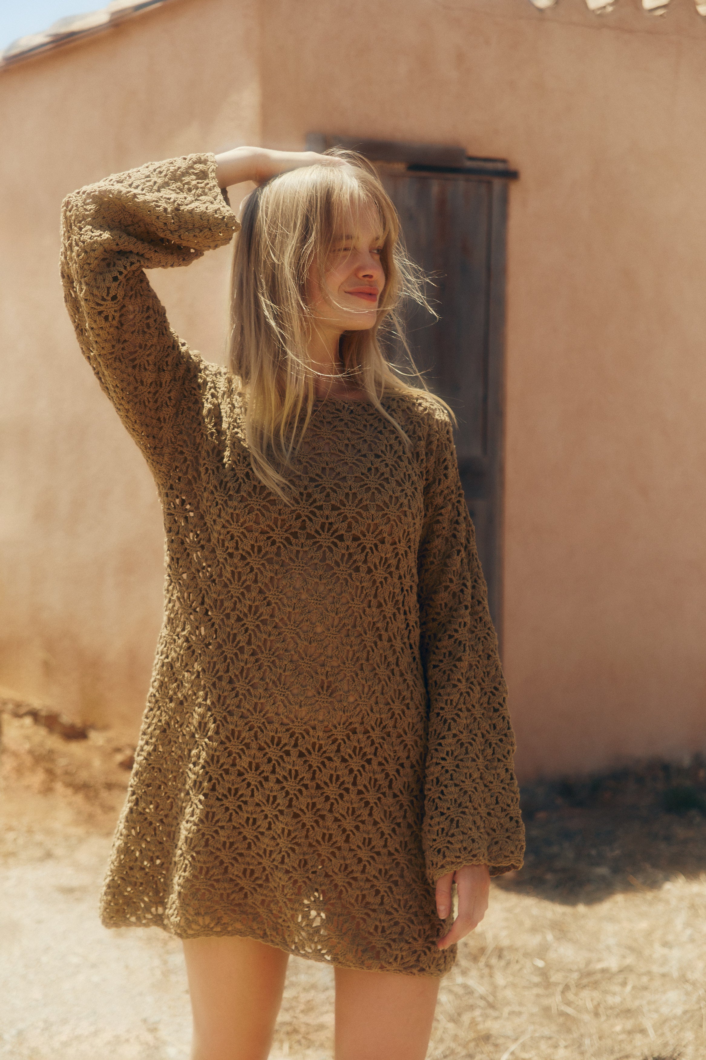 Heloise Crochet - Mocha image 12