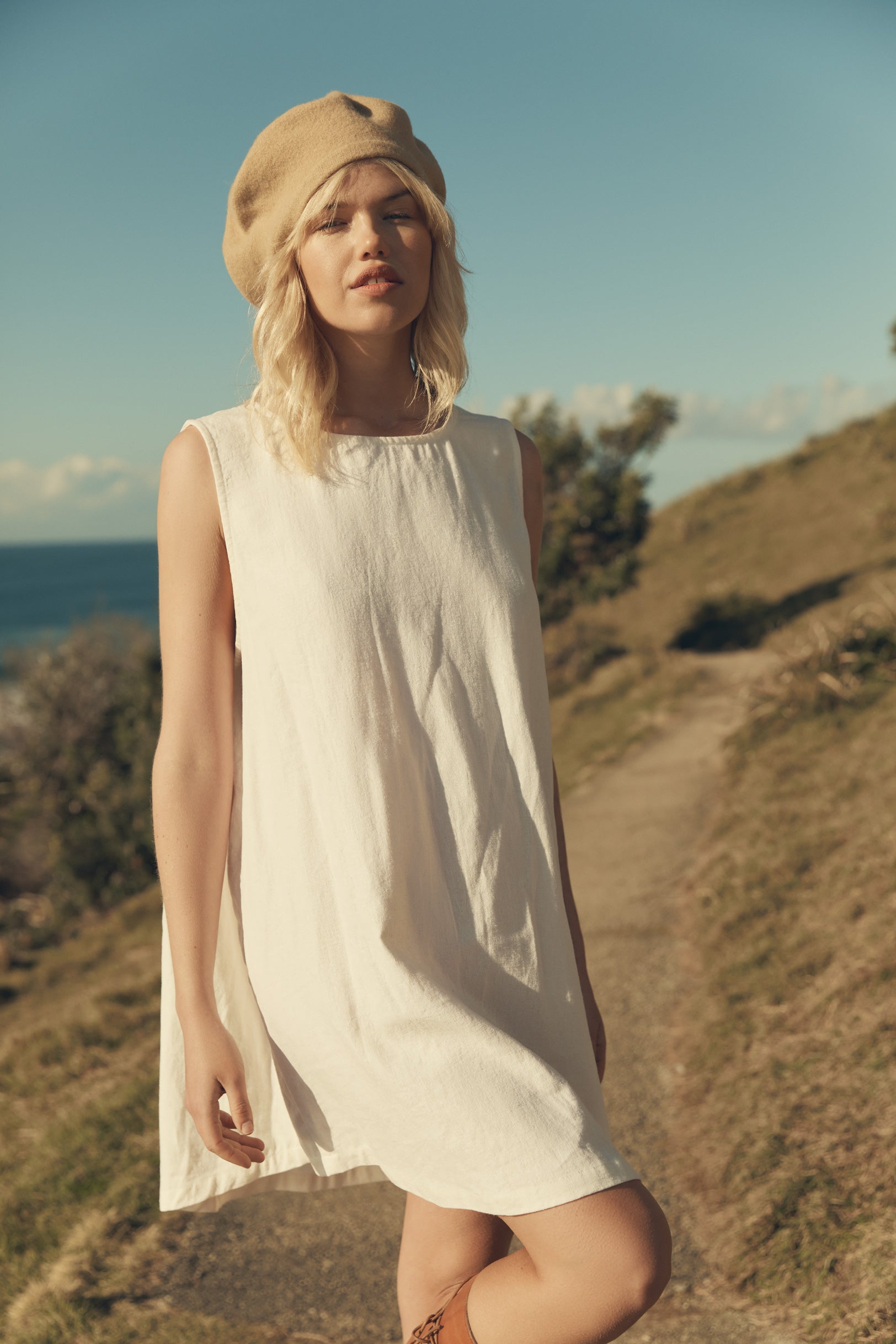 Classic Linen Shift Dress image 12