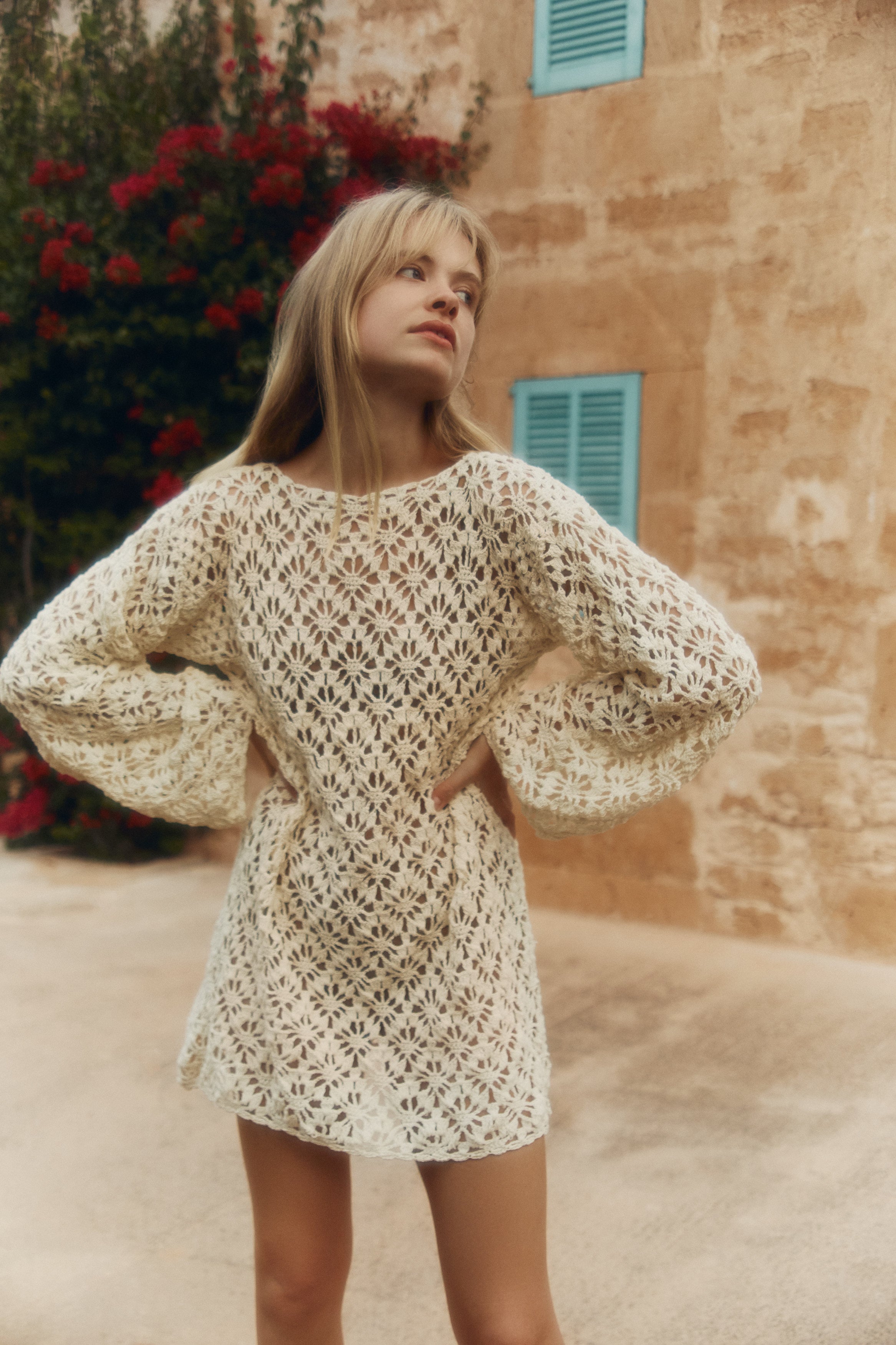 Heloise Crochet - Cream image 3
