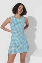 Lila Shift Dress - Capri Cotton image 0