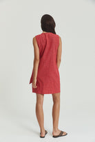 Quinn Wrap Dress - Hemp Linen image 12