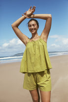 Nash Top - Elm Hemp Linen image 6