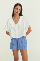 Byron Shorts - Poplin Stripe image 1