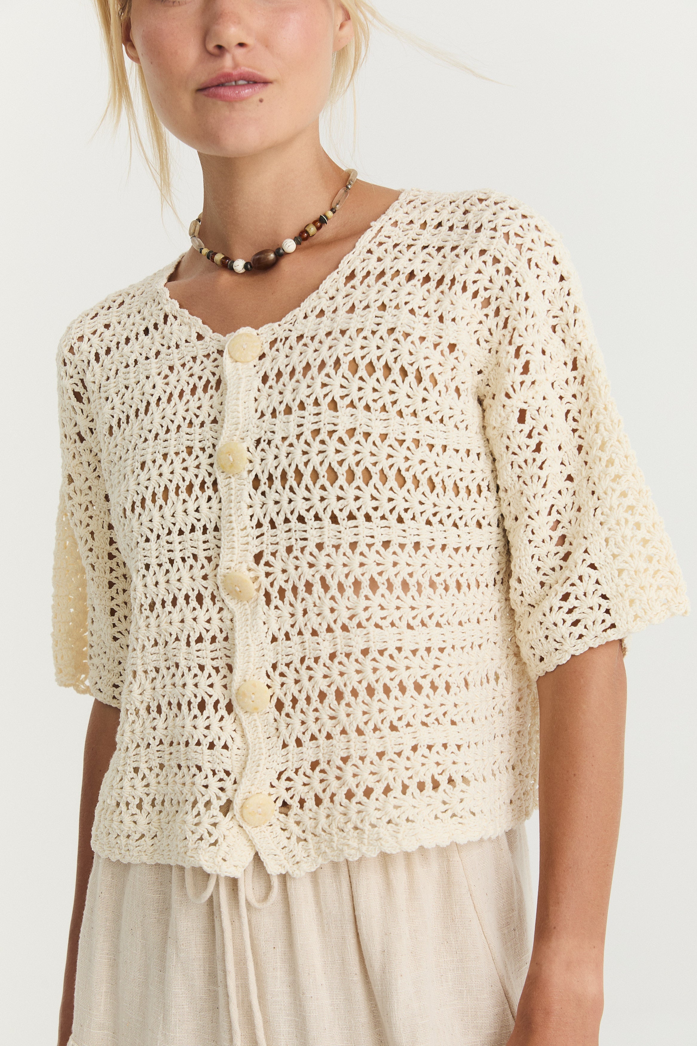 Chloe Crochet Top image 6