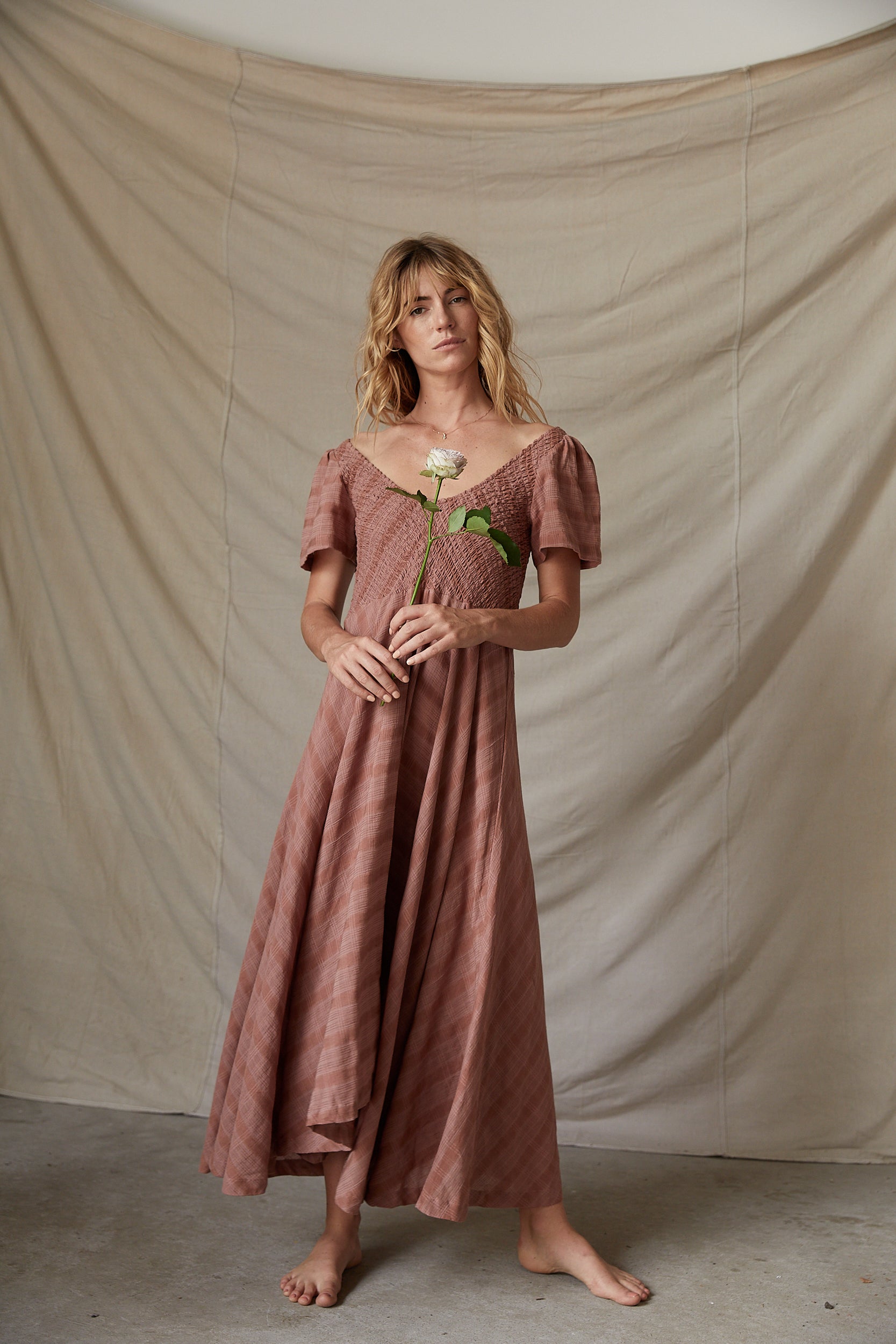 River Maxi - Rose image 8