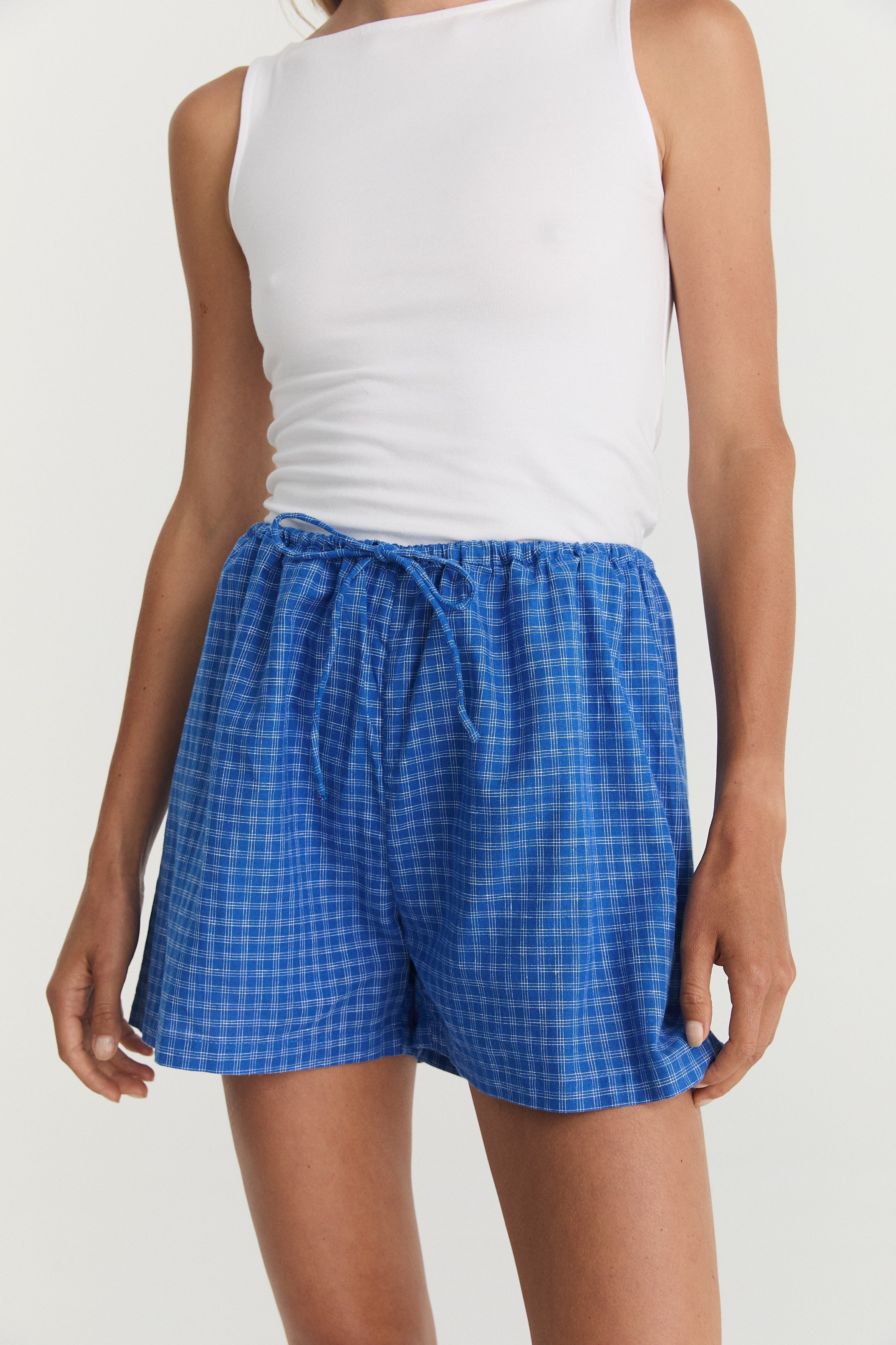 Robin Shorts - Cerulean Hemp image 0