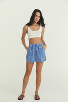 Byron Shorts - Poplin Stripe image 6