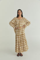 Bette Skirt - Plaid Cotton image 8