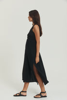Harper Wrap Dress - Noir image 6