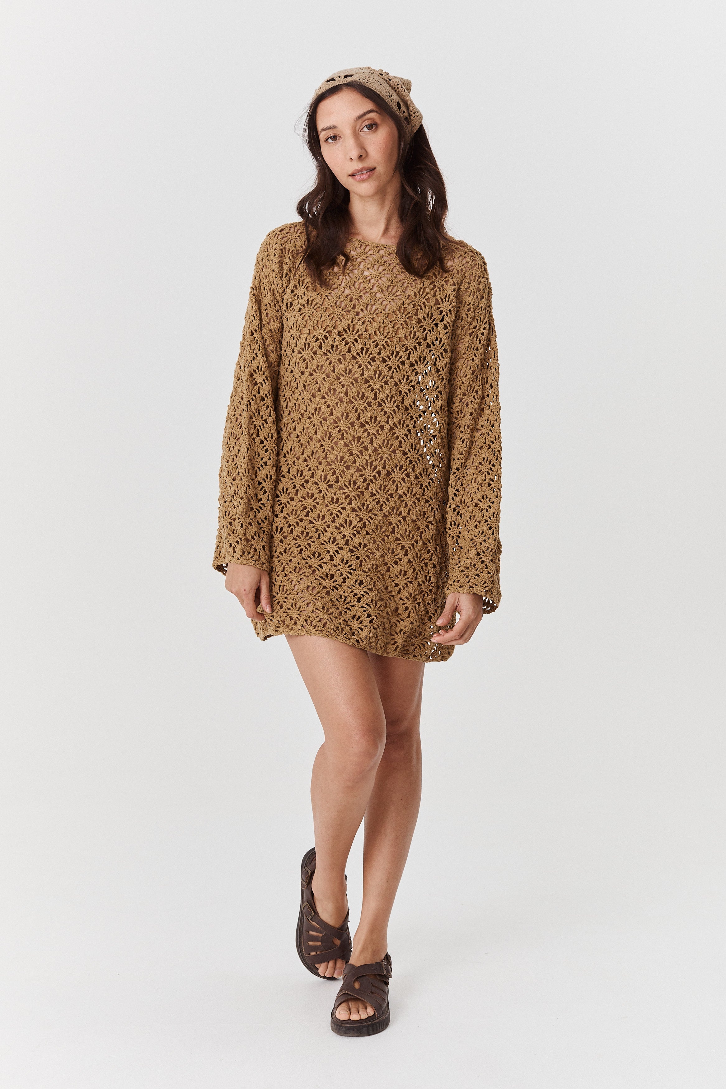 Heloise Crochet - Mocha image 5