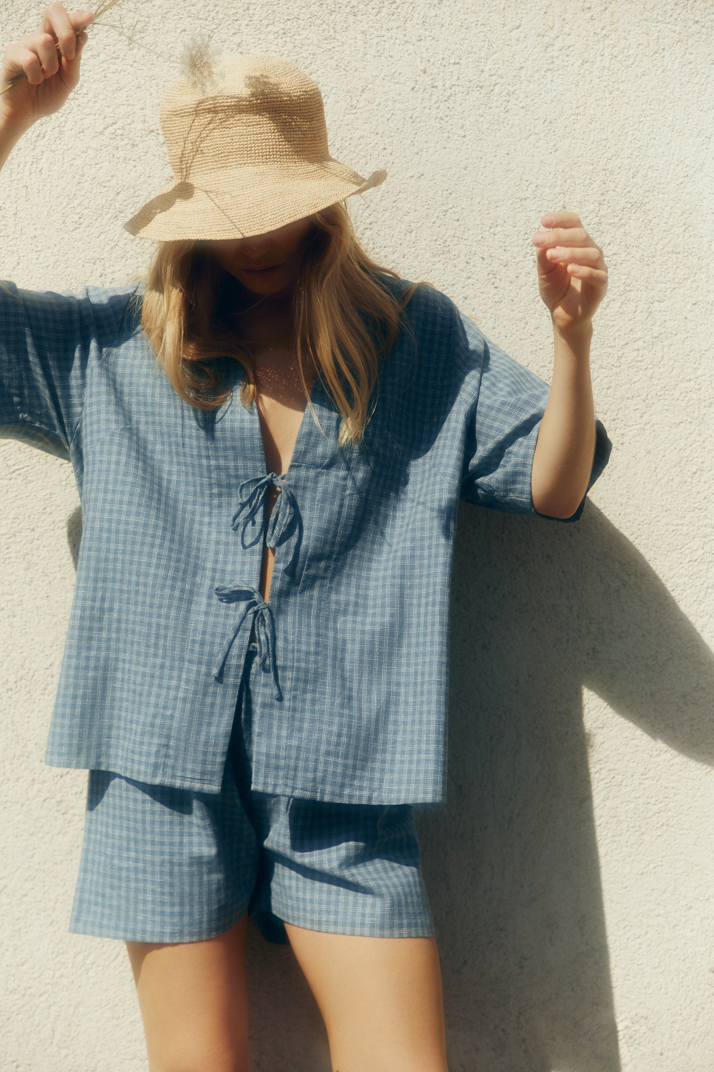 Lois Tie Top - Hemp image 2