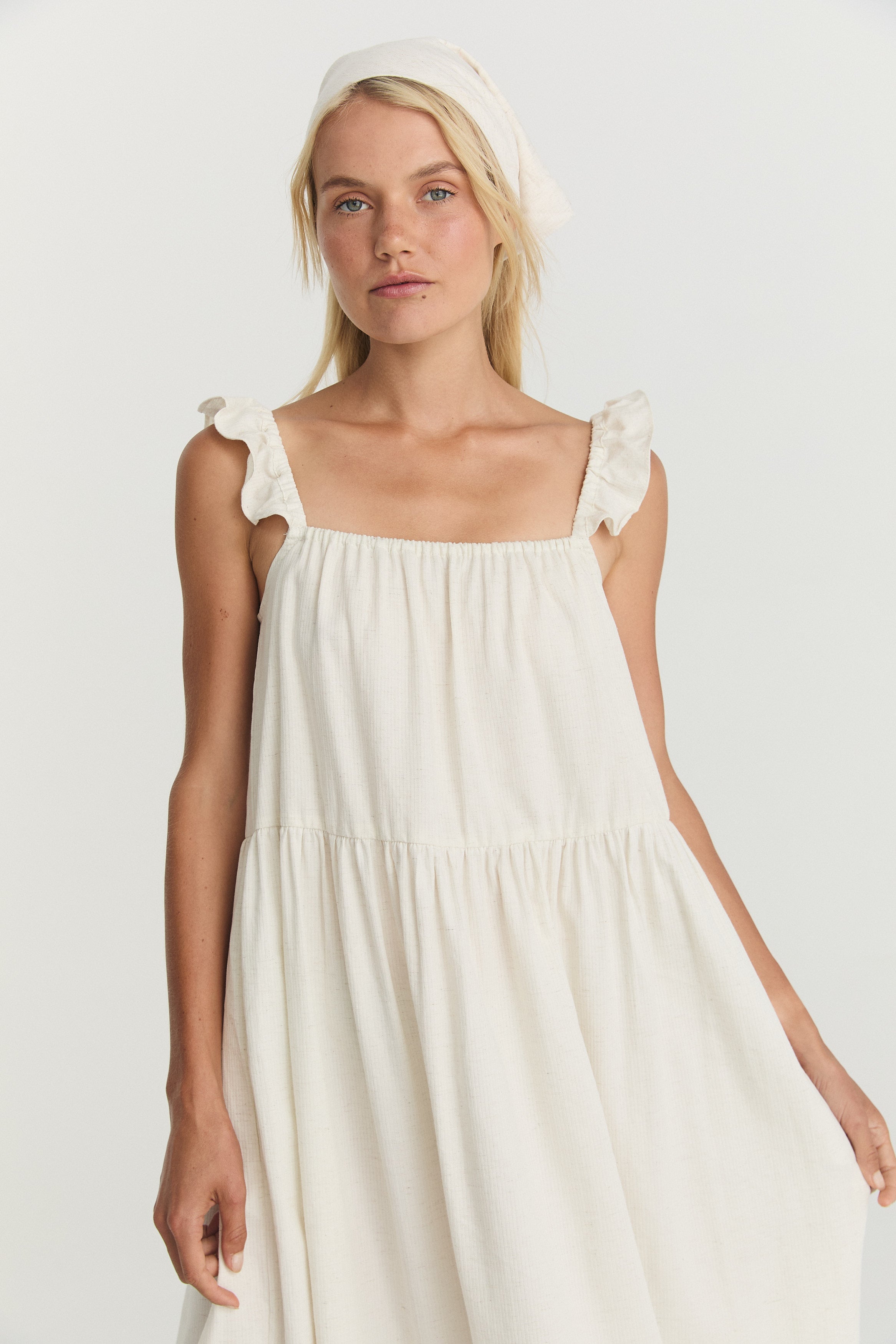 Cecile Midi - Cream image 1