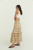 Bette Skirt - Plaid Cotton image 6