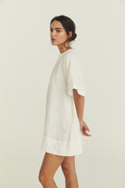 Noa Shift Dress - Soft Washed Linen image 8