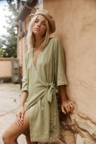 Quinn Wrap Dress - Meadow image 0