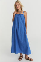 Nash Midi - Cerulean Hemp Linen image 10