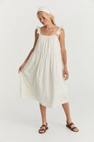 Cecile Midi - Cream image 6