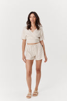 Etienne Wrap - Distressed Linen image 9