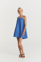 Nash Mini - Cerulean Hemp Linen image 4