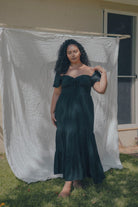 Anais Maxi Dress - Noir image 11