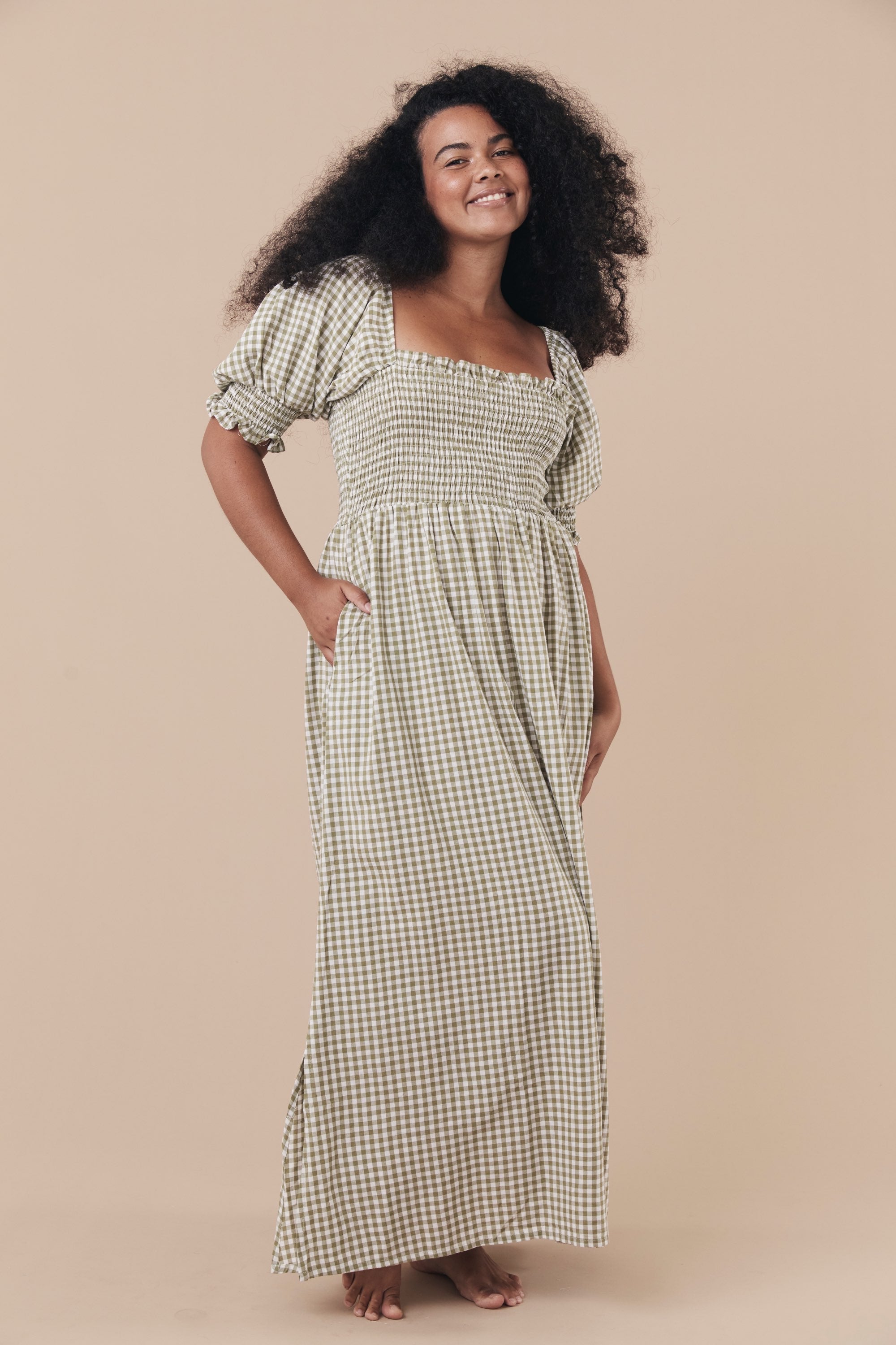 Amelie Maxi - Gingham image 2