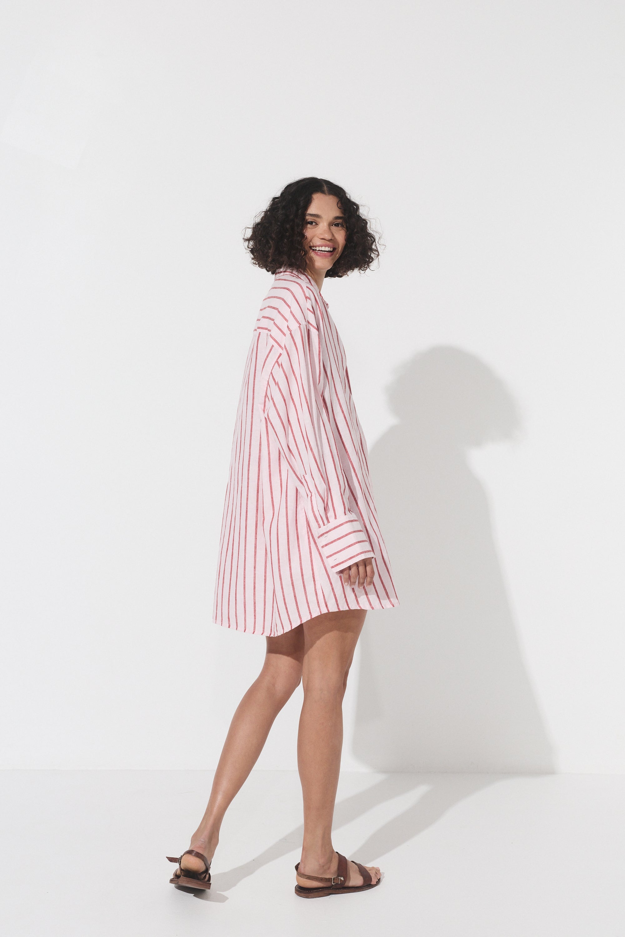 Percy Shirt - Stripe Hemp image 11