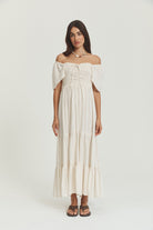 Anais Maxi Dress - Cream image 13