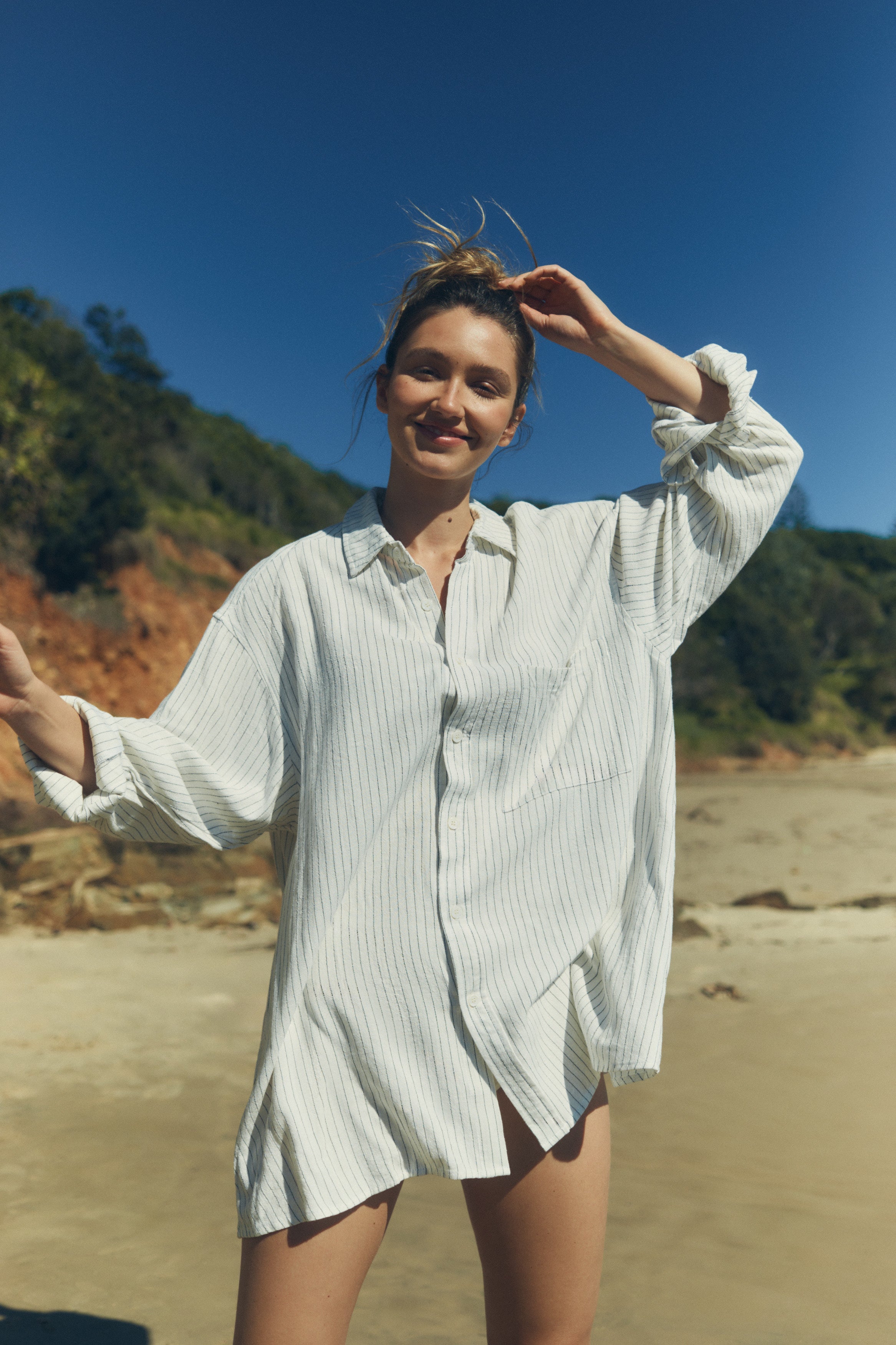 Classic Shirt - Cotton Stripe image 1