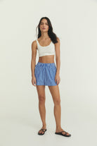 Byron Shorts - Poplin Stripe image 4