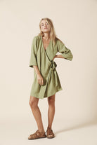 Quinn Wrap Dress - Meadow image 1