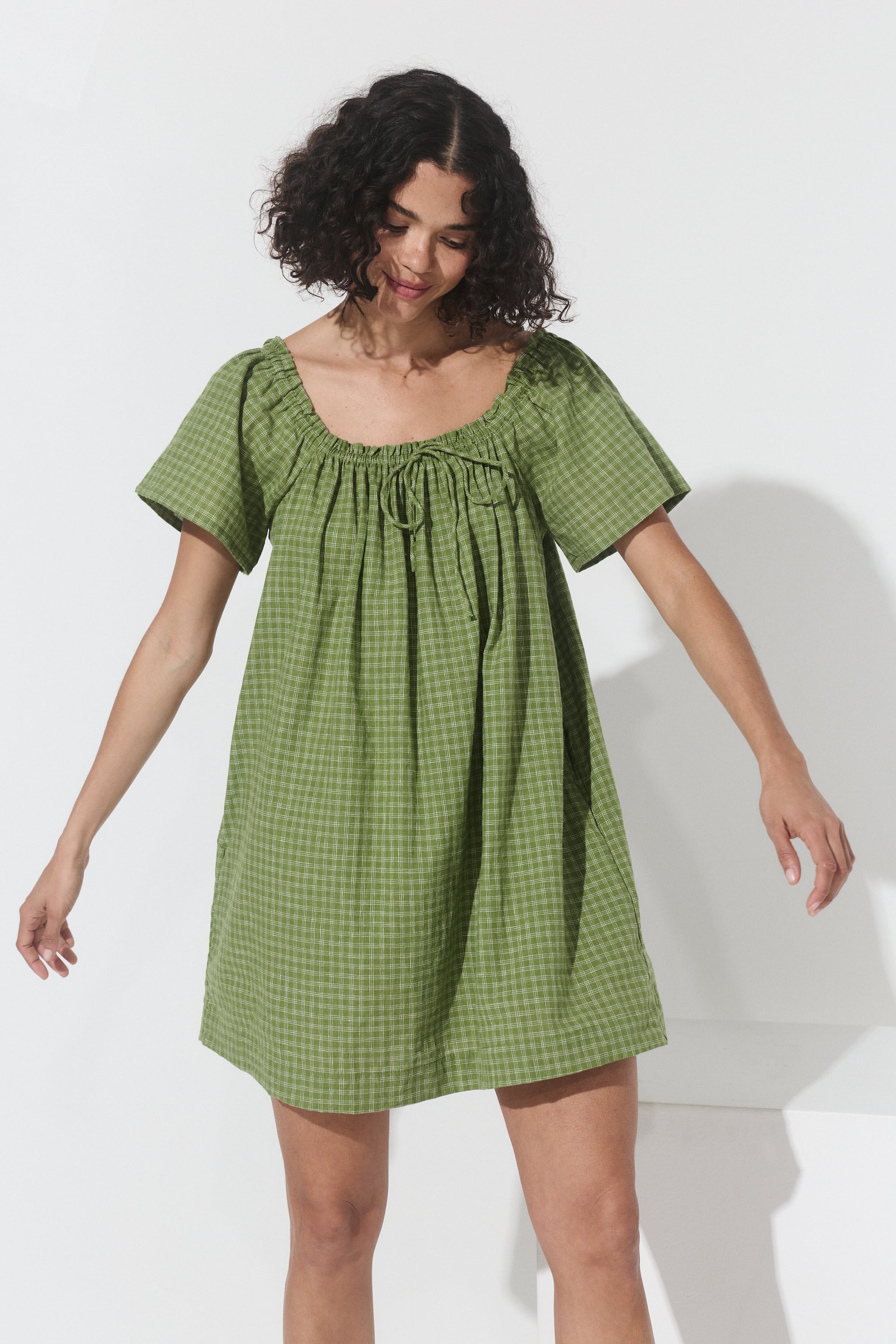 Sadie Smock - Fern Hemp image 8