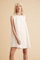Classic Linen Shift Dress image 2