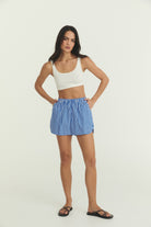 Byron Shorts - Poplin Stripe image 0
