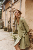 Quinn Wrap Dress - Meadow image 12