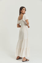 Anais Maxi Dress - Cream image 12