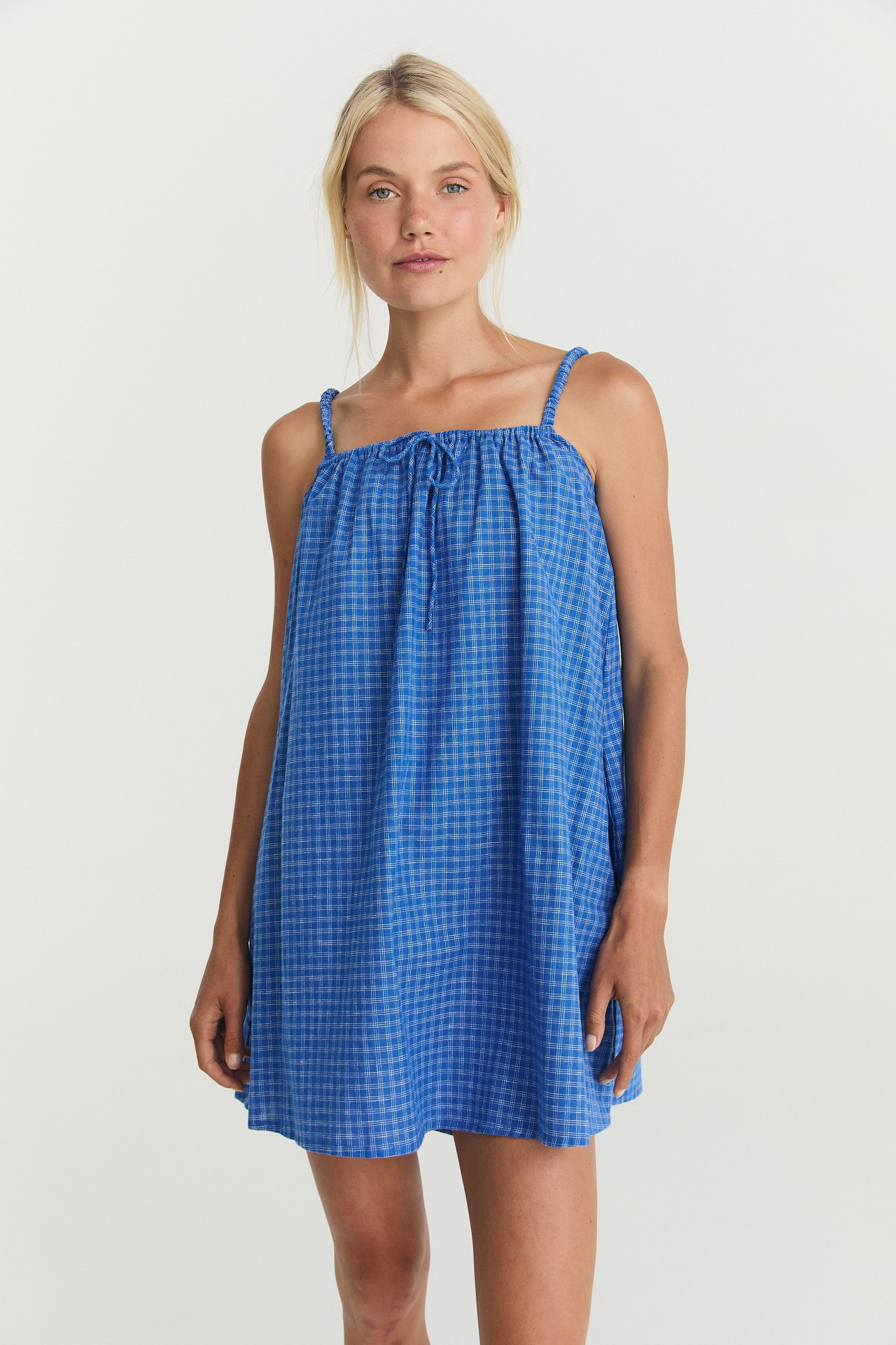 Nash Mini - Cerulean Hemp Linen image 2