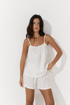 Nash Top - Soft Washed Linen image 2