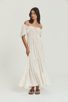 Anais Maxi Dress - Cream image 1