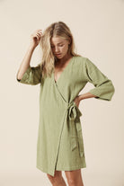 Quinn Wrap Dress - Meadow image 5