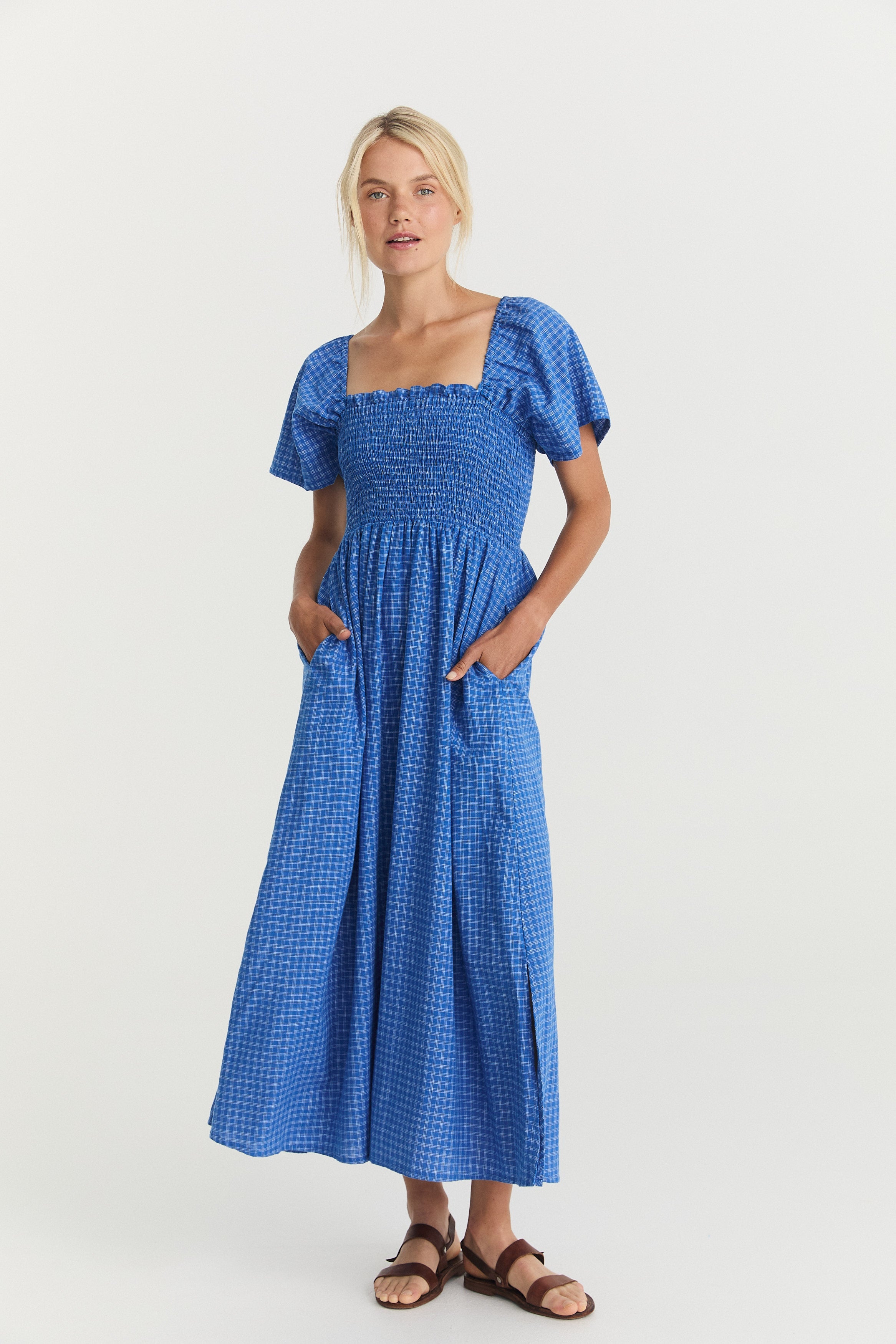 Amelie Maxi - Cerulean Hemp image 1
