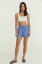 Byron Shorts - Poplin Stripe image 2