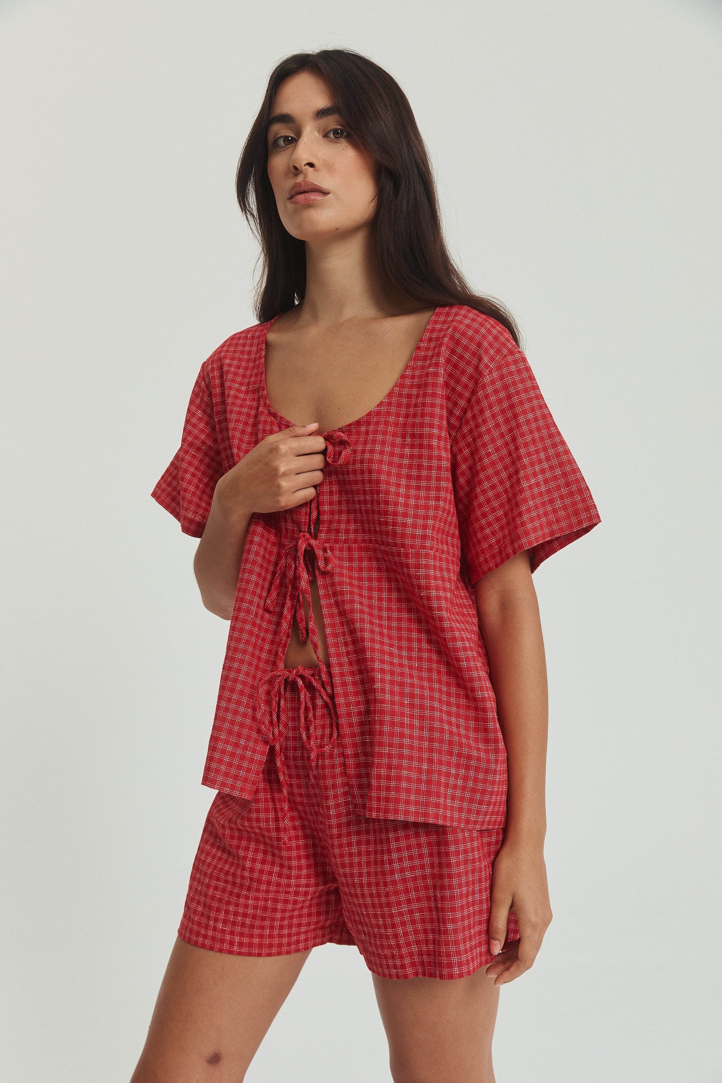 Robin Shorts - Hemp Linen image 9