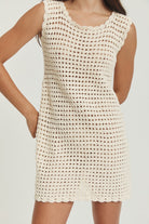 Toni Crochet Shift Dress image 9