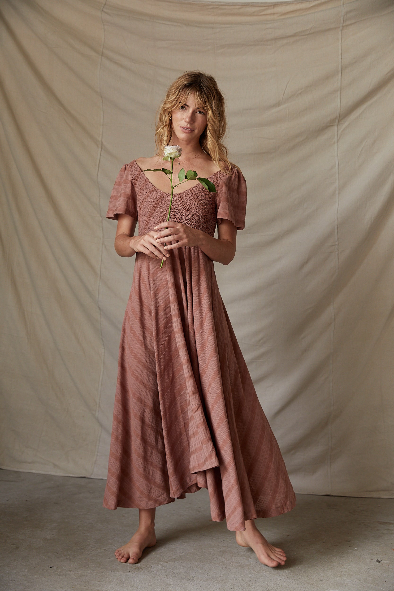 River Maxi - Rose image 7