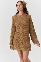 Heloise Crochet - Mocha image 10
