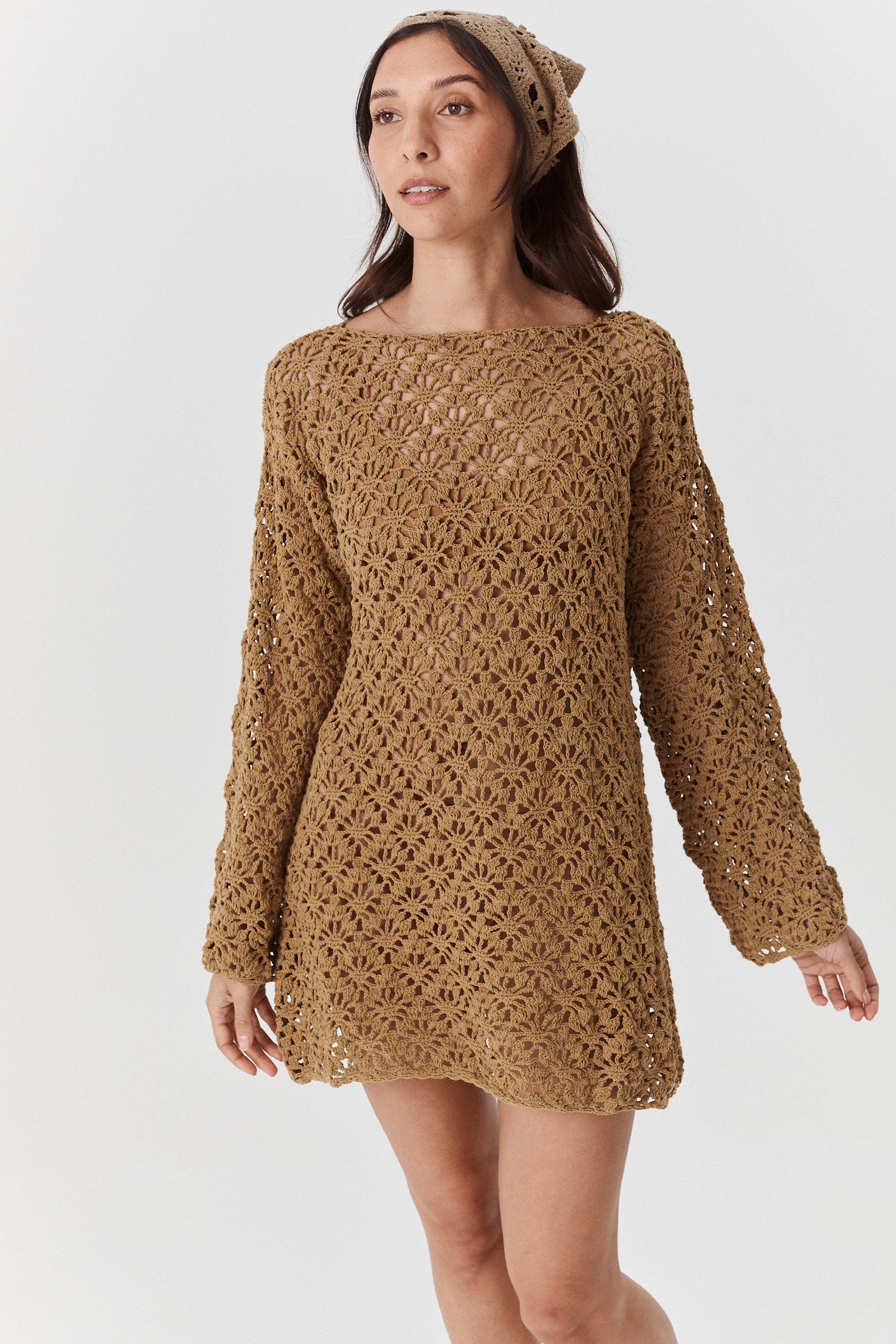 Heloise Crochet - Mocha image 10
